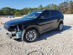 Salvage cars for sale at Houston, TX auction: 2020 Jeep Cherokee Latitude