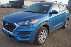 Salvage cars for sale at Brighton, CO auction: 2020 Hyundai Tucson Limited