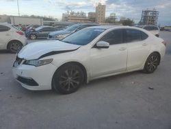 Salvage cars for sale at New Orleans, LA auction: 2016 Acura TLX