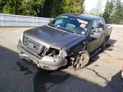 Ford salvage cars for sale: 2004 Ford F150 Supercrew