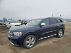 Salvage cars for sale at Des Moines, IA auction: 2013 Dodge Durango Citadel