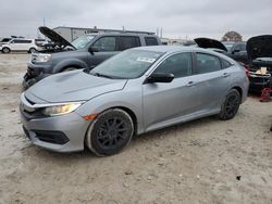 Salvage cars for sale at Haslet, TX auction: 2016 Honda Civic LX