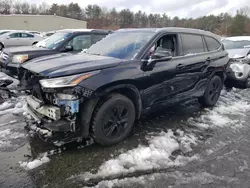 2022 Toyota Highlander Hybrid XLE en venta en Exeter, RI