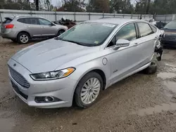 Salvage cars for sale at Hampton, VA auction: 2016 Ford Fusion SE Phev