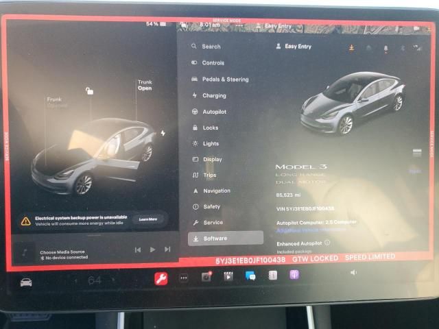 2018 Tesla Model 3