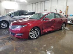 Salvage cars for sale at Madisonville, TN auction: 2014 Lincoln MKZ