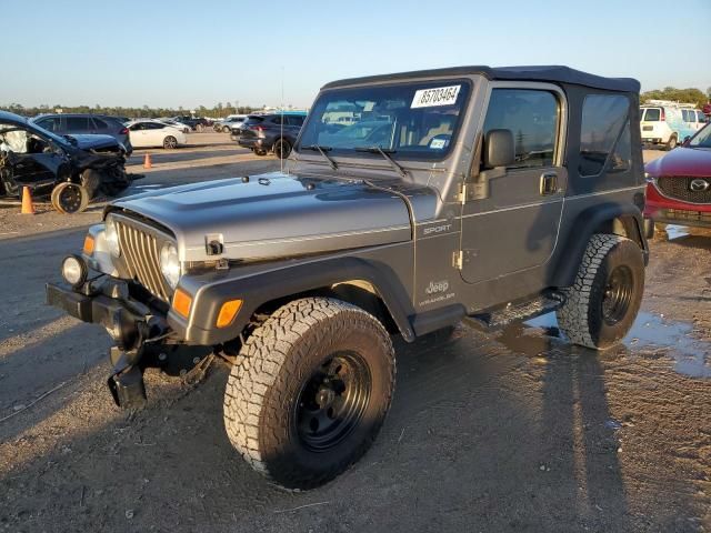 2004 Jeep Wrangler / TJ Sport