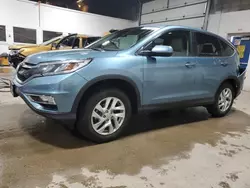 Salvage cars for sale at Blaine, MN auction: 2015 Honda CR-V EX