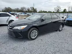 Salvage cars for sale at Riverview, FL auction: 2017 Toyota Camry LE