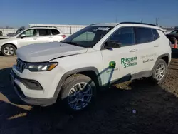 Salvage cars for sale at Appleton, WI auction: 2023 Jeep Compass Latitude LUX