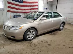 Salvage cars for sale at Lyman, ME auction: 2008 Toyota Camry CE