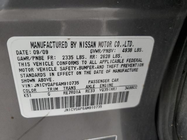 2010 Infiniti M35 Base