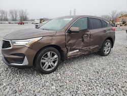 Salvage cars for sale at Barberton, OH auction: 2019 Acura RDX Advance