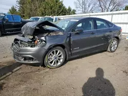 Salvage cars for sale at Finksburg, MD auction: 2017 Ford Fusion SE Hybrid