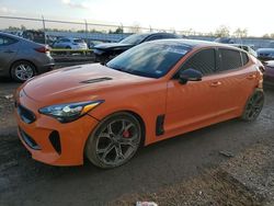 Salvage cars for sale from Copart Houston, TX: 2019 KIA Stinger GT