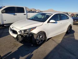 Salvage cars for sale at North Las Vegas, NV auction: 2021 KIA Forte FE