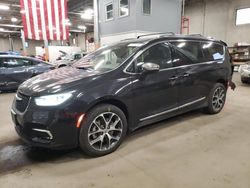 Salvage cars for sale at Blaine, MN auction: 2021 Chrysler Pacifica Limited