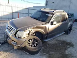 Salvage cars for sale at Jacksonville, FL auction: 2007 Ford Explorer Sport Trac Limited