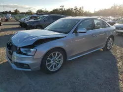 Salvage cars for sale at Riverview, FL auction: 2015 Audi A4 Premium Plus