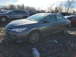 Salvage cars for sale at Chalfont, PA auction: 2015 Toyota Camry LE