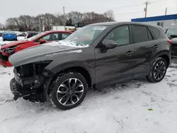 Salvage cars for sale at Ham Lake, MN auction: 2016 Mazda CX-5 GT