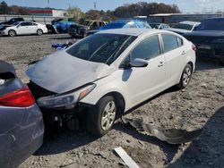 Salvage cars for sale at Montgomery, AL auction: 2017 KIA Forte LX