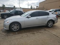 Salvage cars for sale at Gaston, SC auction: 2012 Infiniti G37