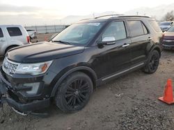 Salvage cars for sale from Copart Magna, UT: 2016 Ford Explorer Platinum