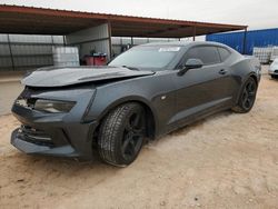 Salvage cars for sale at Andrews, TX auction: 2017 Chevrolet Camaro LT