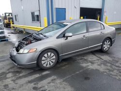 Salvage cars for sale at Vallejo, CA auction: 2008 Honda Civic LX