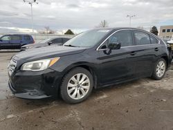 Subaru Legacy Vehiculos salvage en venta: 2016 Subaru Legacy 2.5I Premium