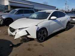 Nissan salvage cars for sale: 2021 Nissan Sentra SV