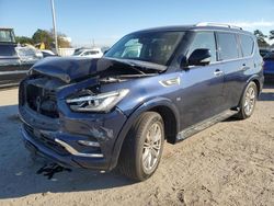 Infiniti salvage cars for sale: 2018 Infiniti QX80 Base