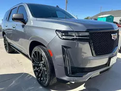 Salvage cars for sale from Copart Anthony, TX: 2022 Cadillac Escalade Sport