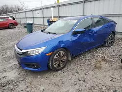 Honda Civic ex salvage cars for sale: 2017 Honda Civic EX