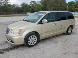 Salvage cars for sale from Copart Fort Pierce, FL: 2012 Chrysler Town & Country Touring L