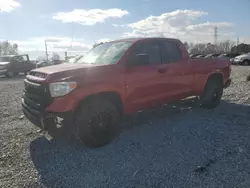 Toyota Tundra Double cab sr Vehiculos salvage en venta: 2014 Toyota Tundra Double Cab SR