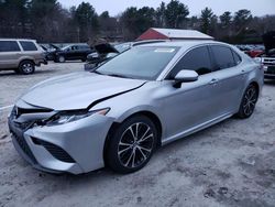 Salvage cars for sale at Mendon, MA auction: 2018 Toyota Camry L