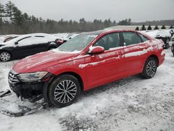 Salvage cars for sale at Windham, ME auction: 2019 Volkswagen Jetta S