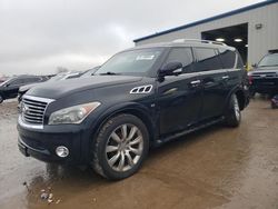 Salvage cars for sale at Elgin, IL auction: 2014 Infiniti QX80