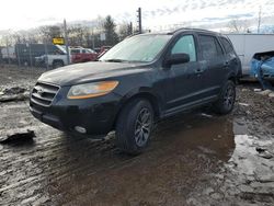 Hyundai salvage cars for sale: 2008 Hyundai Santa FE SE