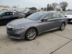 Salvage cars for sale at Sacramento, CA auction: 2022 Honda Accord LX