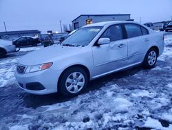 KIA salvage cars for sale: 2009 KIA Optima LX