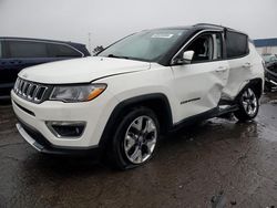 Salvage cars for sale from Copart Woodhaven, MI: 2019 Jeep Compass Limited