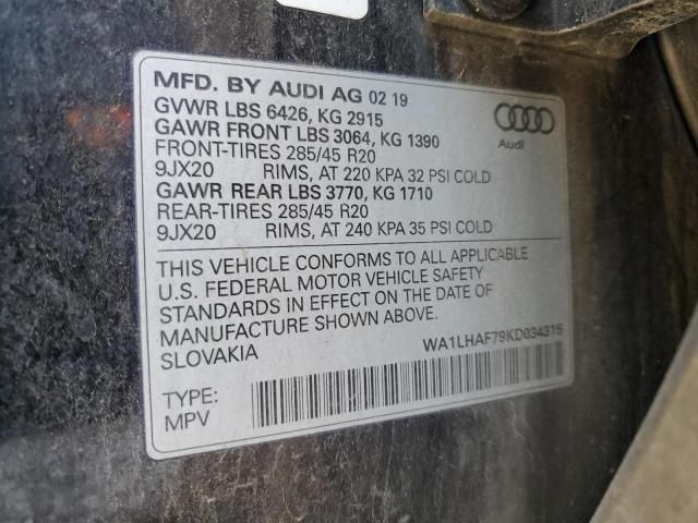 2019 Audi Q7 Premium Plus