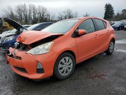 Toyota salvage cars for sale: 2013 Toyota Prius C