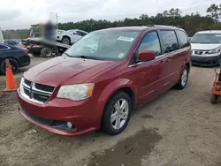 Salvage cars for sale at Greenwell Springs, LA auction: 2011 Dodge Grand Caravan Crew