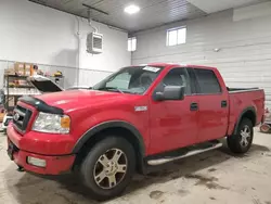 Ford Vehiculos salvage en venta: 2004 Ford F150 Supercrew