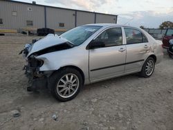 Salvage cars for sale at Grand Prairie, TX auction: 2005 Toyota Corolla CE