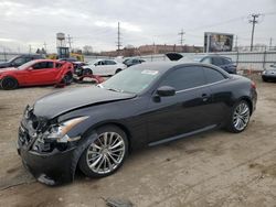 Salvage cars for sale at Chicago Heights, IL auction: 2011 Infiniti G37 Base